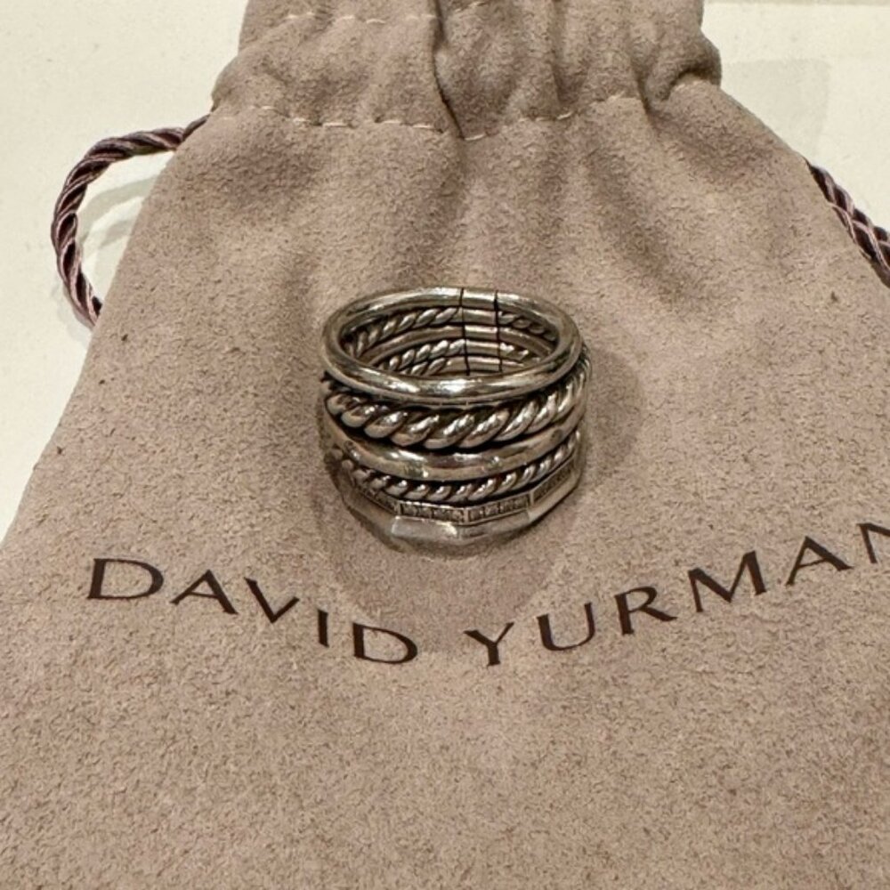 David Yurman Stax Six Row Ring